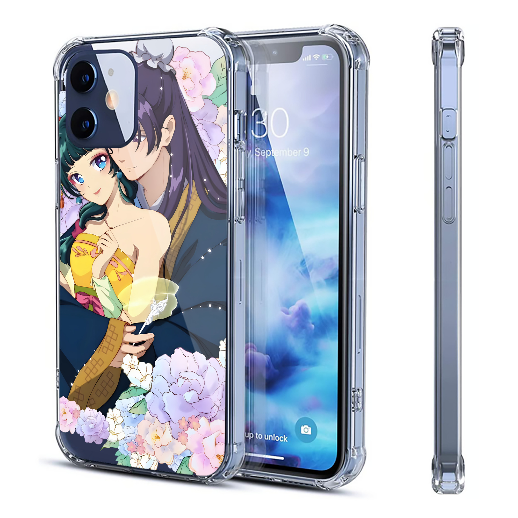 （画像用） 薬屋のひとりごと The Apothecary Diaries 【iPhone 12シリーズ対応】透明スマホケース（クリアソフトケース）